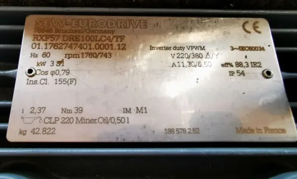 pompa zębata kwasoodporna/higieniczna 2m3/h