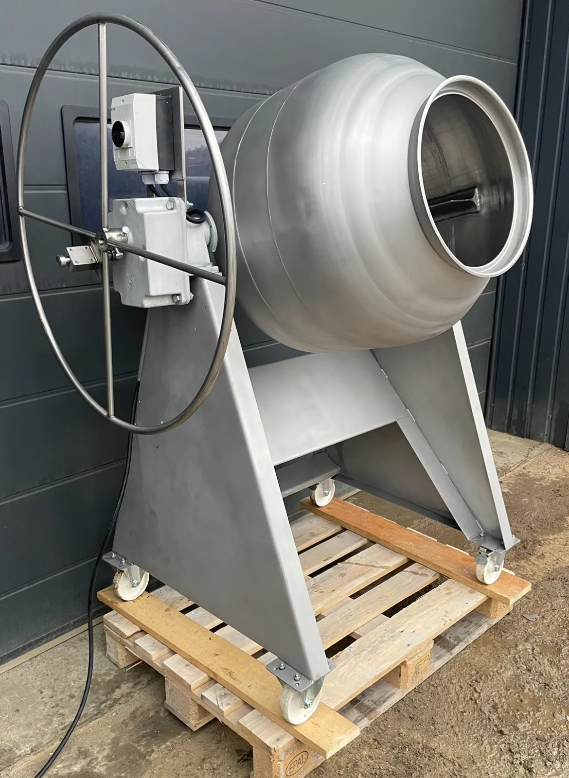 mieszalnik bębnowy kwasoodporny proszków spożywczy sosów mięs surówek karmy suplementów granulatu