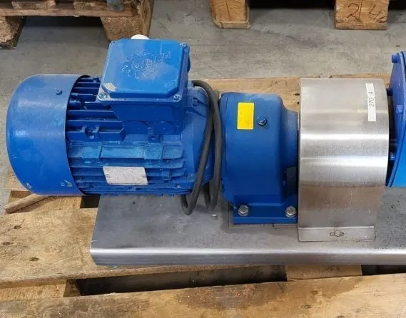 Pompa krzywkowa Alfa Laval L K P-L4055 kwasoodporna do gęstych mediów - Zdjęcie 2