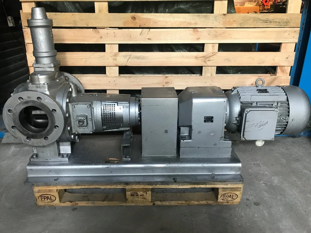 Pompa Zębata Johnson Pump do Asfaltu i Bitumu, Wydajność 65m3/h - Zdjęcie 1