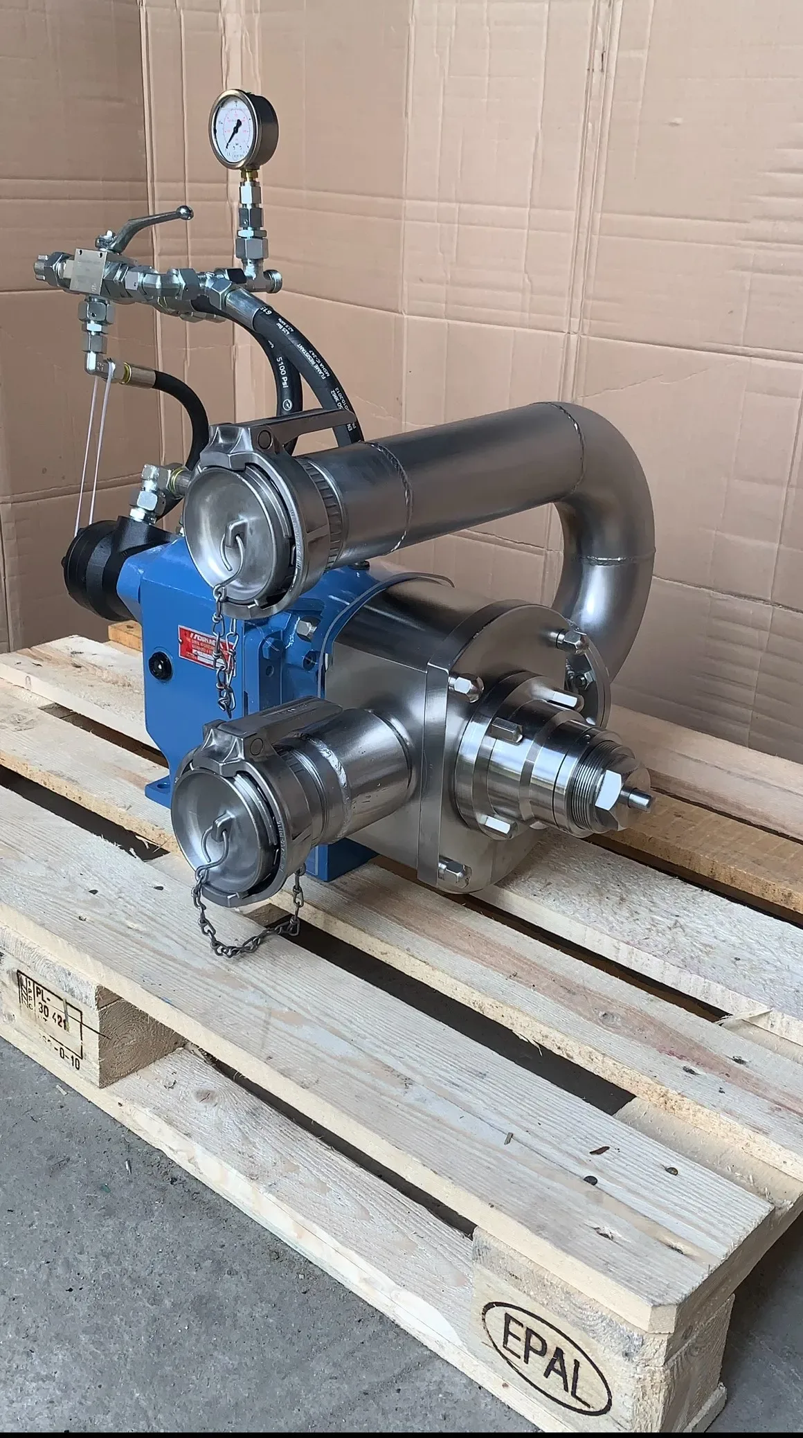 Pompa Cysternowa z Napędem Hydrauliczny – Wydajność Maksymalna 60m3/h
