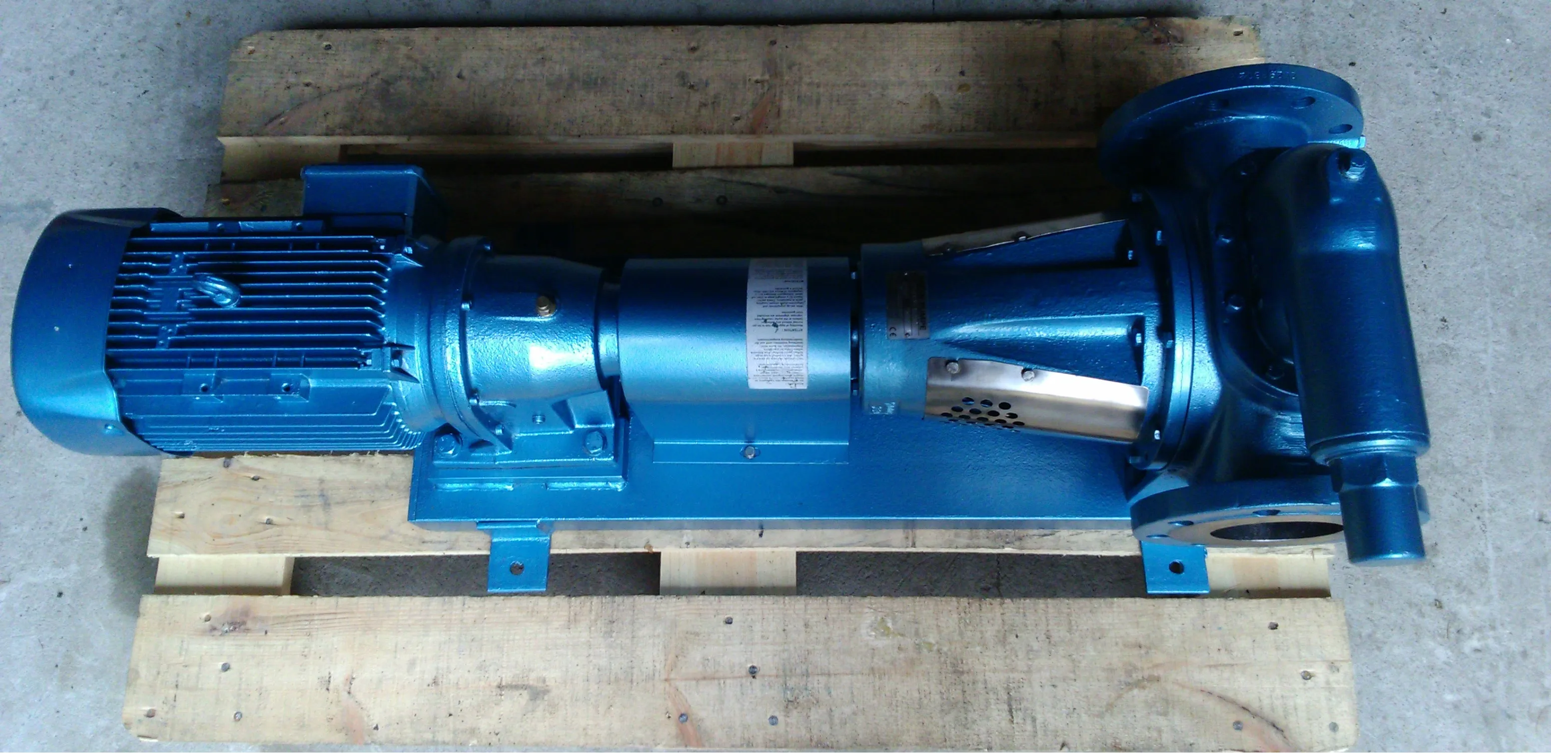 Pompa zębata Rotan HD – 30 m³/h, maks. 250°C, silnik 3 kW - Zdjęcie 2