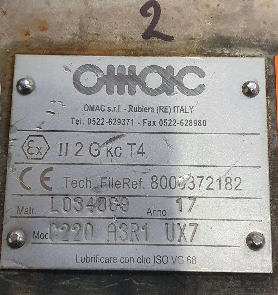 Pompa krzywkowa OMAC C220 - Zdjęcie 6