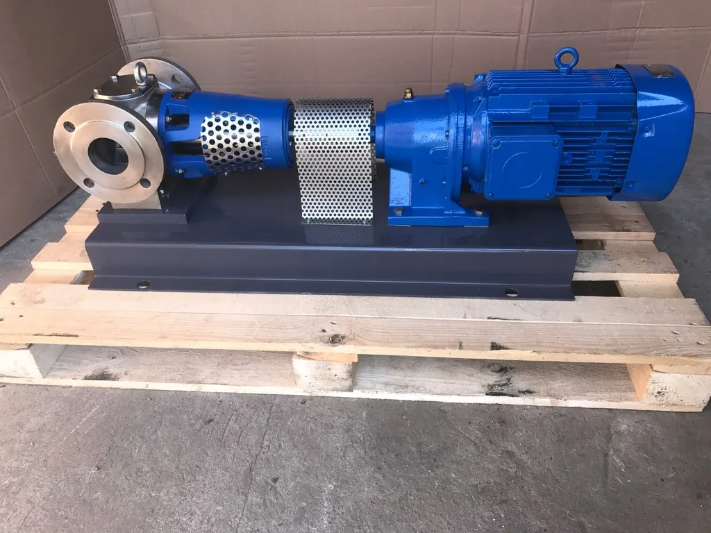 Pompa zębata Rotan Desmi CD EFM – 8 m³/h, stal nierdzewna, 4 kW